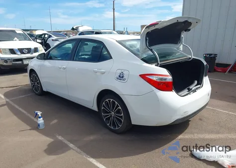 2014 Toyota Corolla S/S Plus/S Premium from USA, damaged, VIN 5YFBURHE8EP152462